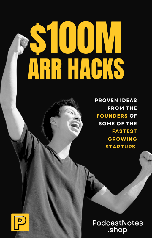 $100M ARR Startup Hacks cover